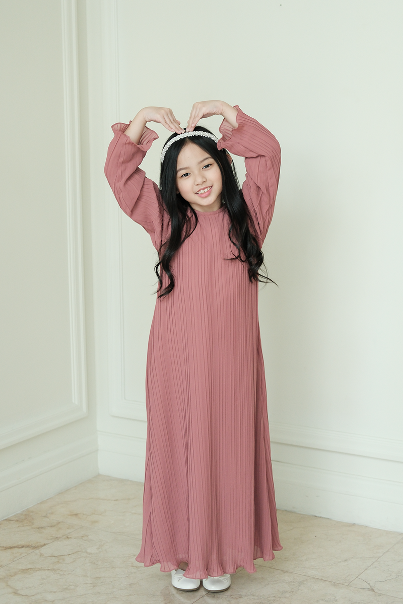 Alunicorn - Serenity From Raya Collection - Saphira Dress Kids - Copper