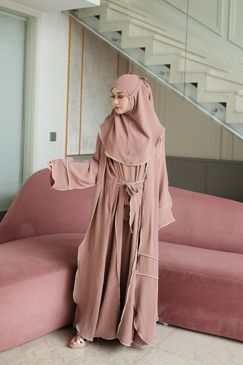 Sheena Abaya Set - Hazel