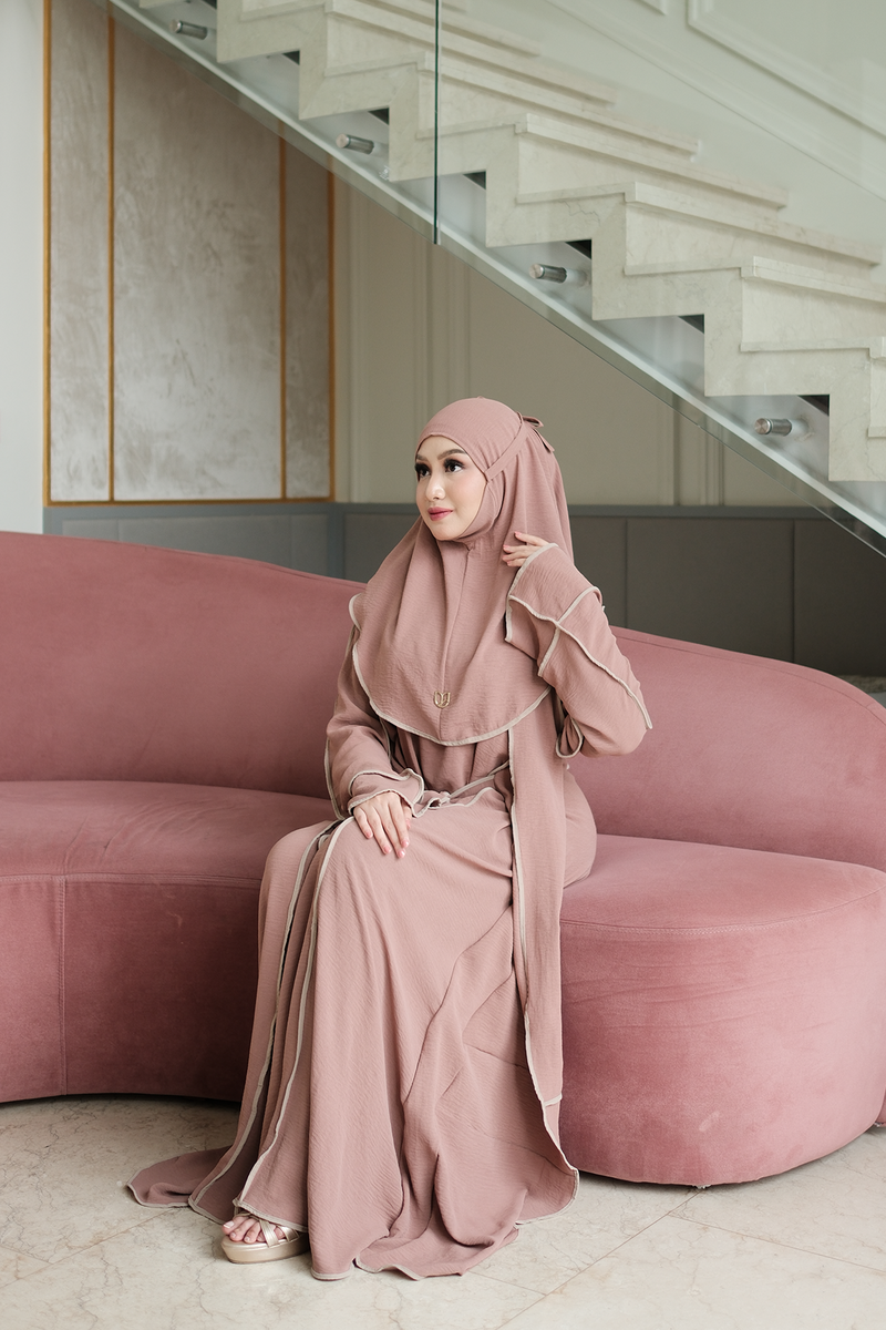 Sheena Abaya Set - Hazel