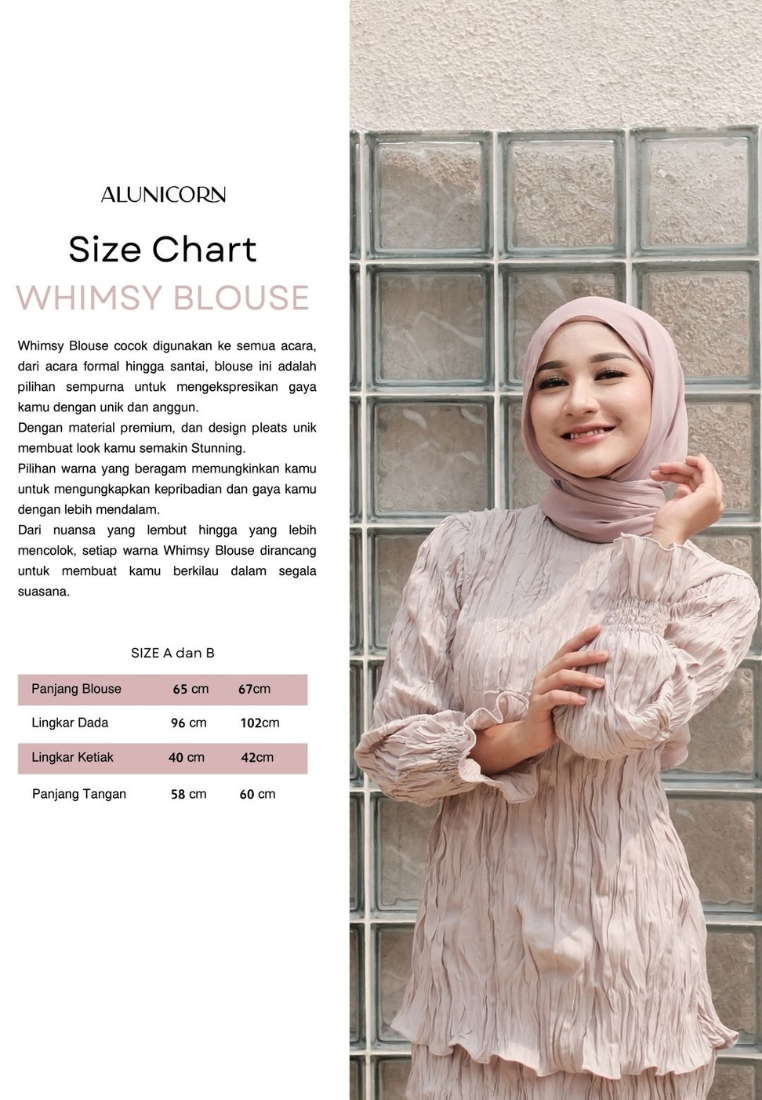 WHIMSY BLOUSE MAPLE