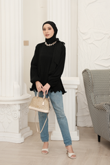 Esme Blouse Pita Black