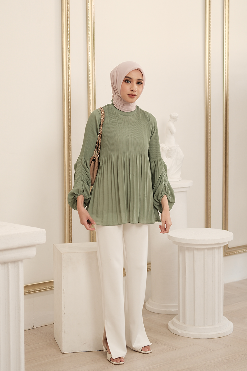 Naomi Blouse Fern