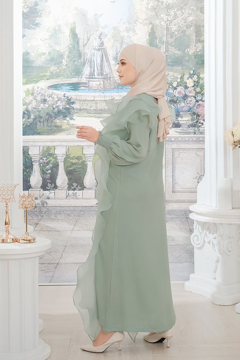 Isyara Dress Mint Green