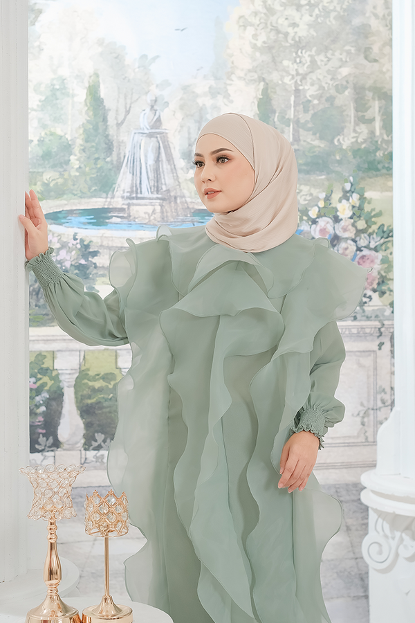 Isyara Dress Mint Green