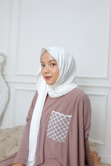 Syera Shawl Broken White