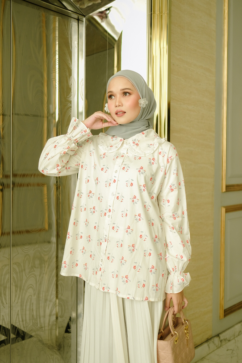 Aleena Blouse - Collar