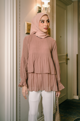 Valda Blouse - Caramel