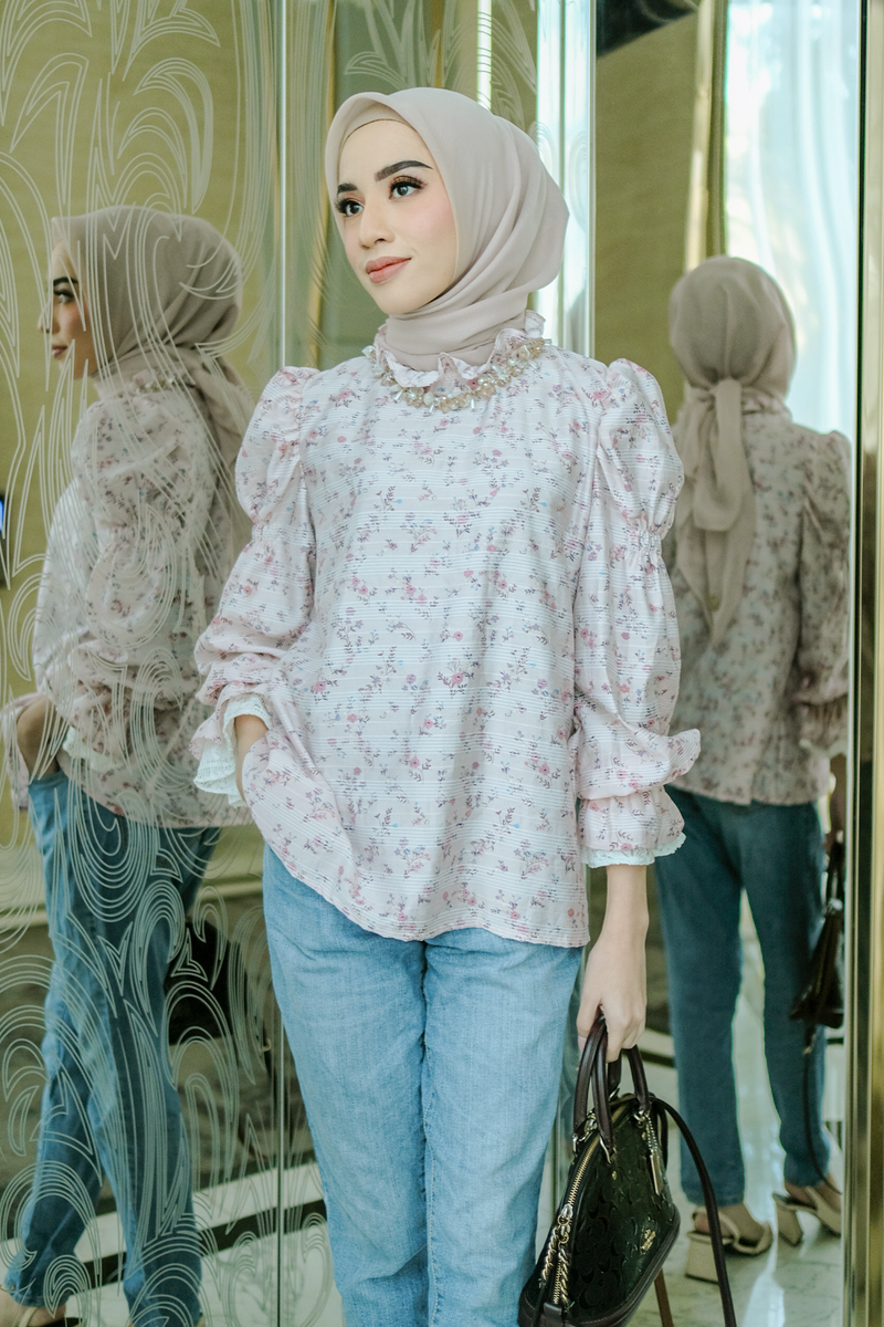 Camila Blouse - Peony