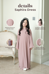 Alunicorn - Serenity From Raya Collection - Saphira Dress Kids - Copper