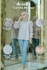 Camila Blouse - Peony