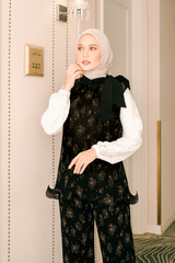 Elvira Pita Blouse - Ebony