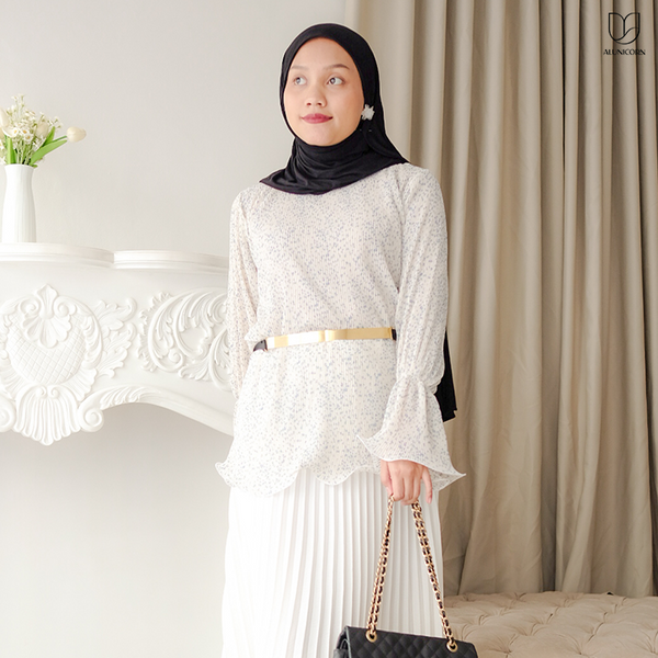 Lizzie Blouse Lonceng Antique White