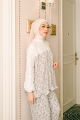 Elvira Blouse - Pigeon Blue