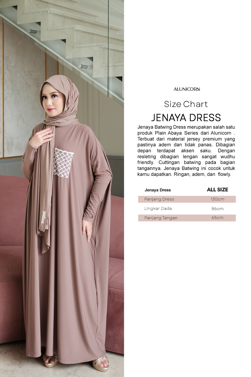 Jenaya Batwing Dress - Midnight