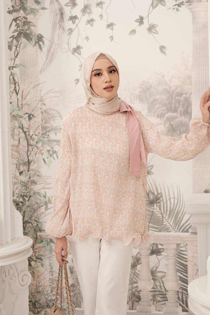 Lizzie Blouse Pita Pearl Pink