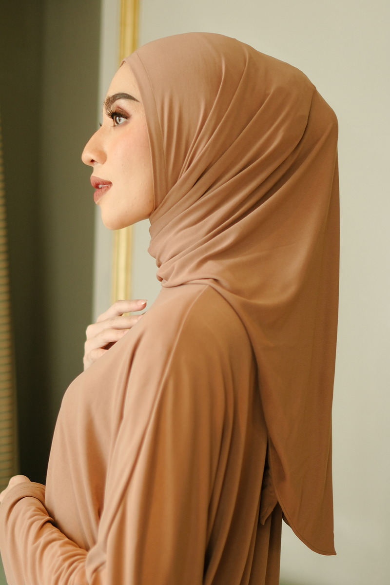 Alunia Khimar - Choco