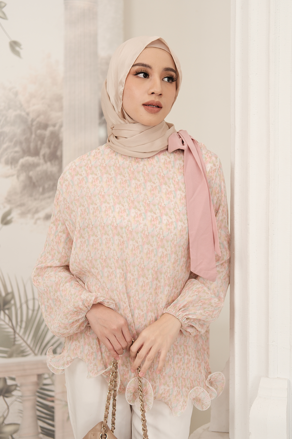 Lizzie Blouse Pita Pearl Pink