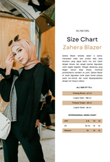 Zahera Blazer Jade Black