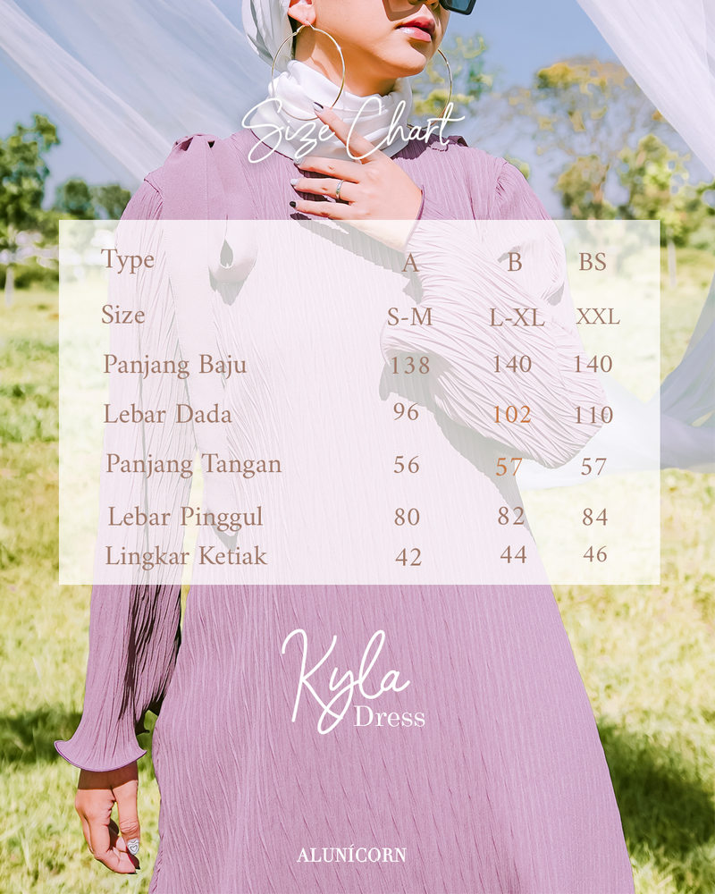 Kyla Dress Soft Purple