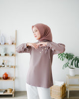 Bia Series : Joy Blouse Mauve